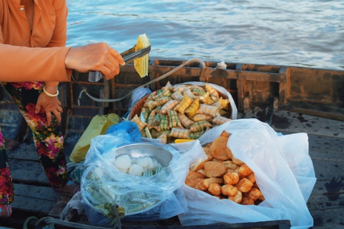 bánh trên  chợ